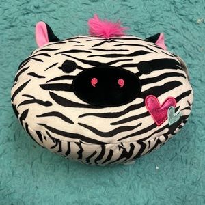 💛BNWT Squishmallows Stackable Tracey the Zebra Valentine's Day 12"